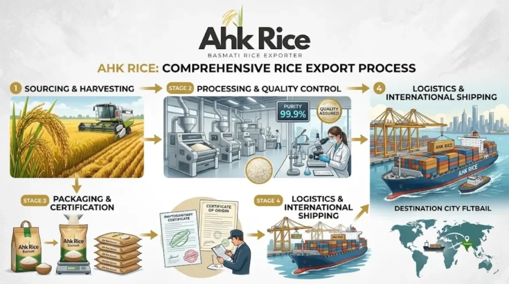 Receive Complete Rice Export Documentation from AHK Rice