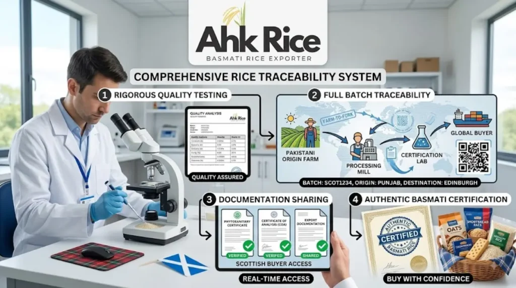 How Can Businesses Track Basmati Rice Movement from Farm to Shelf