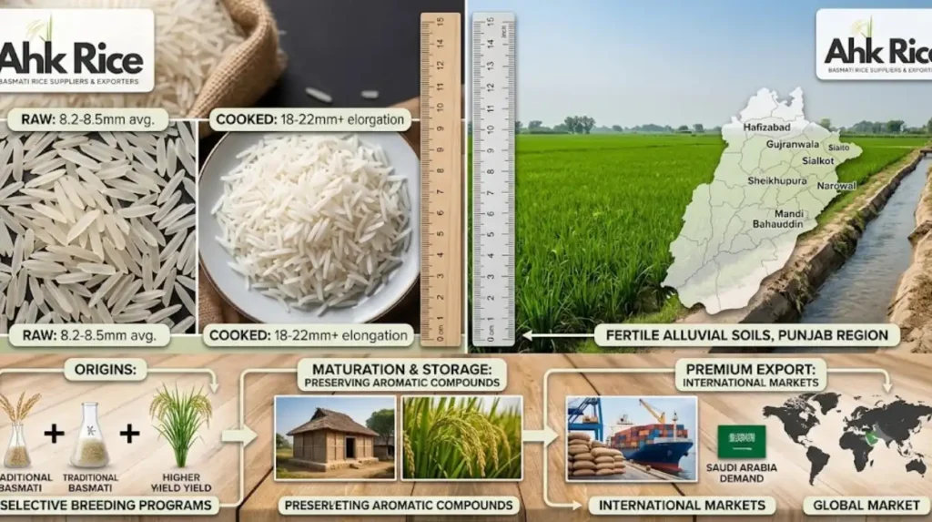 What is Pakistan 1121 Basmati rice?