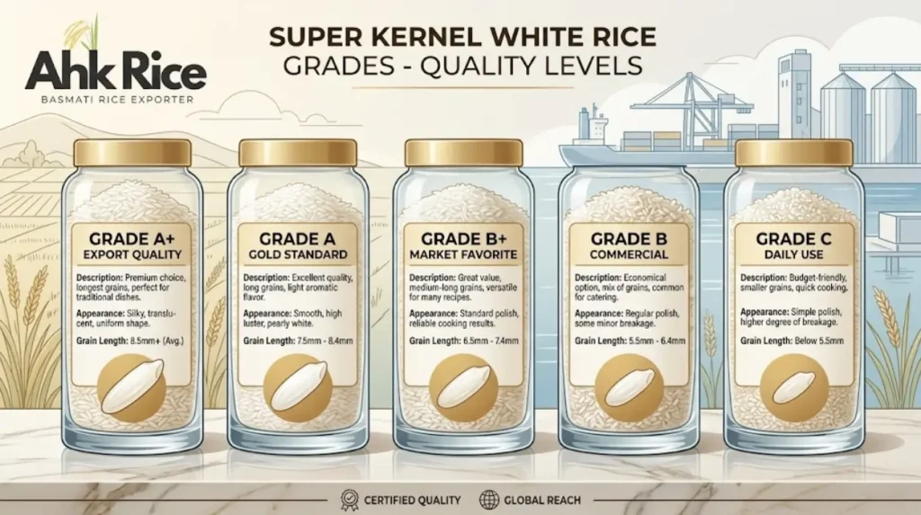 Super Kernel White Rice Delivery Timelines and Quality Specifications