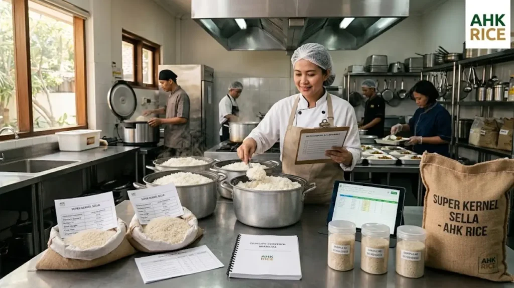 What results can Indonesian caterers expect from a controlled Super Kernel Sella program?