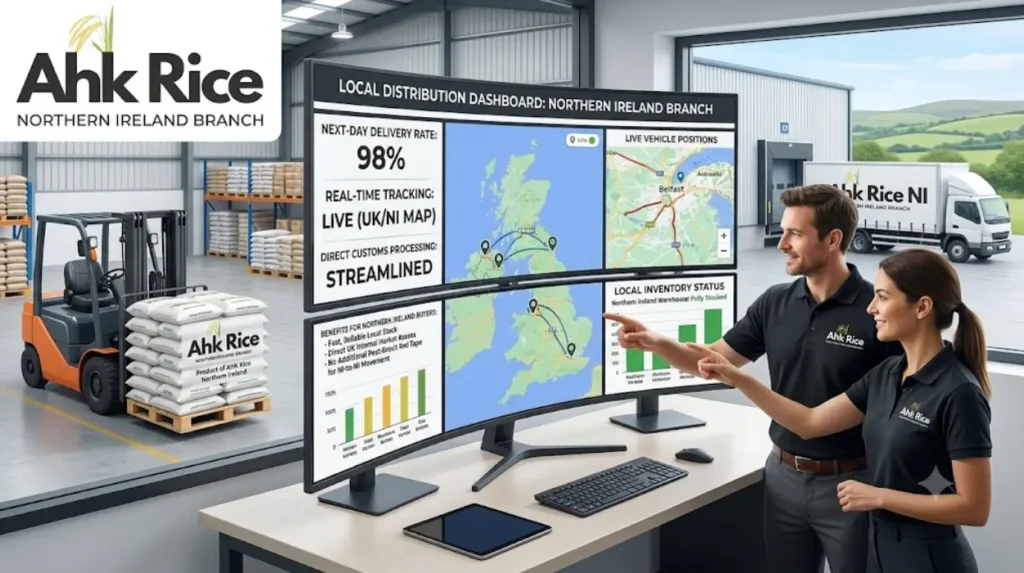 How Can You Improve Supply Chain Visibility with AHK Rice Northern Ireland