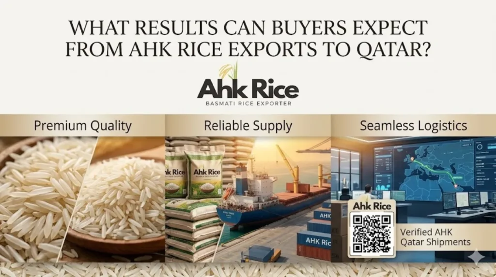 AHK Rice Qatar: Premium Basmati Direct from Pakistan — CIF Doha Available