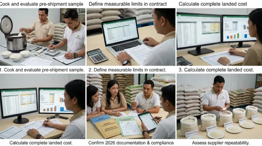 What should Indonesian wholesalers check before selecting a supplier?