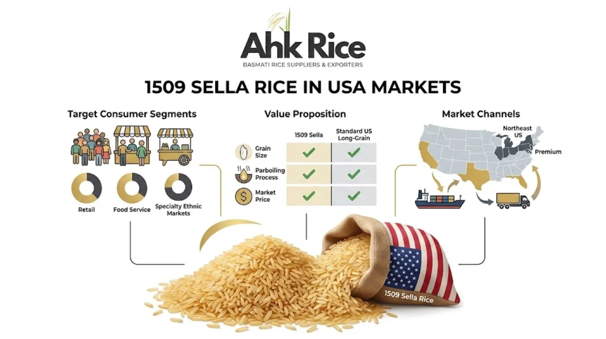 Where Does 1509 Sella Rice Fit in USA Rice Markets?