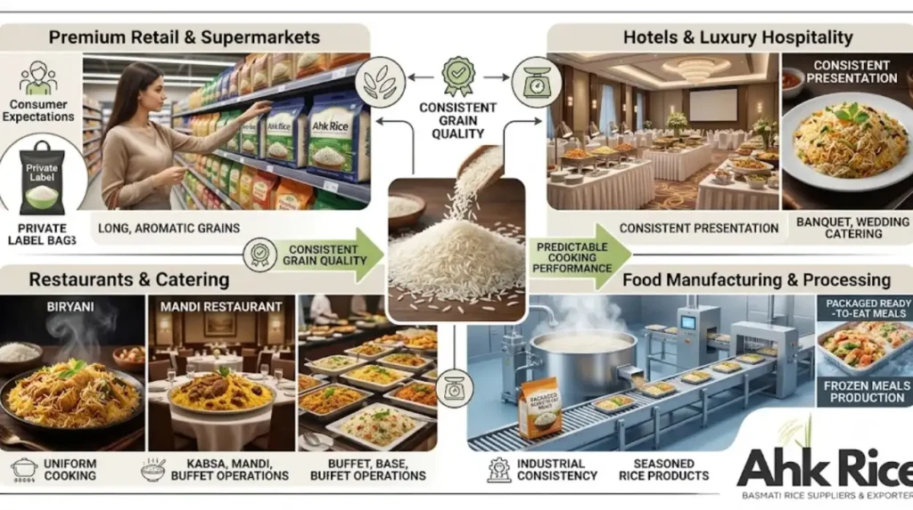 Where Is High-Purity Pakistan Basmati Rice Used?