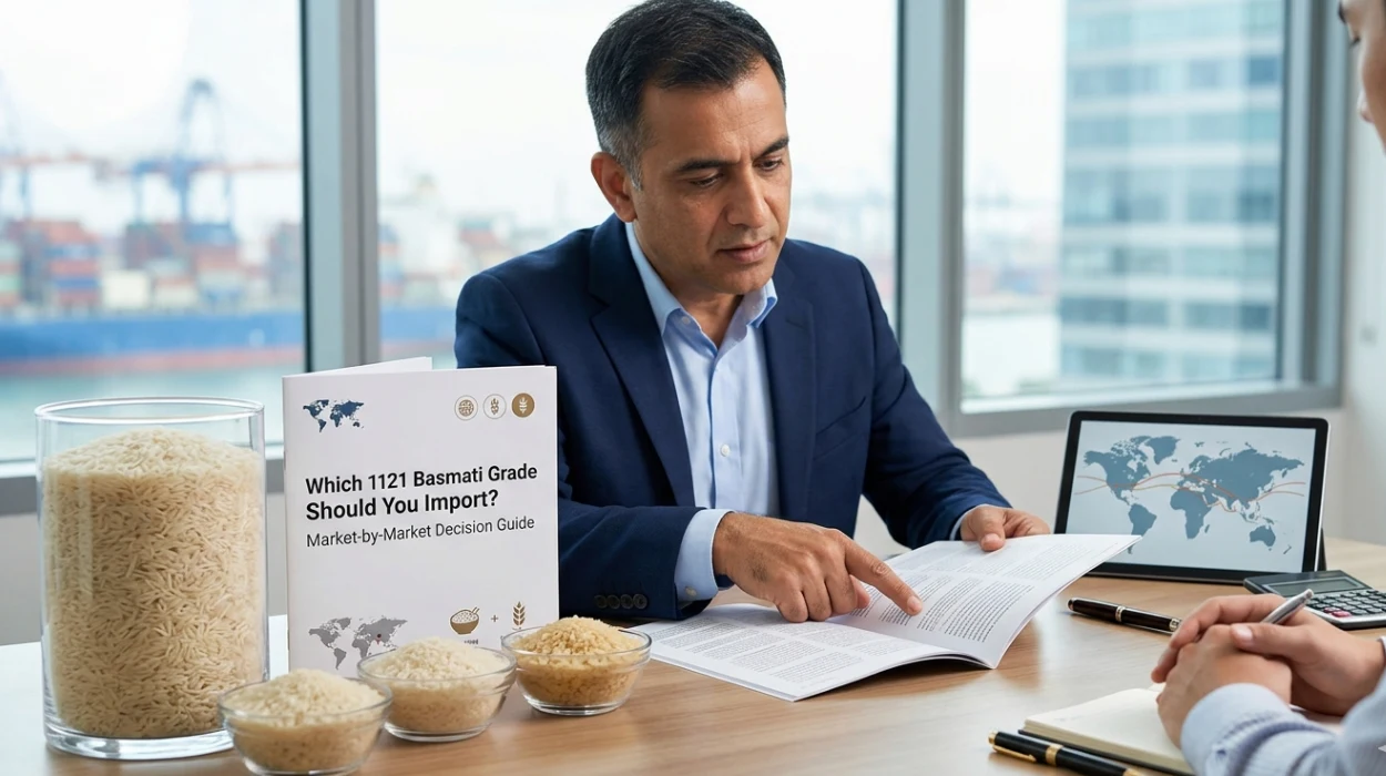Which 1121 Basmati Grade Should You Import? Market-by-Market Decision Guide