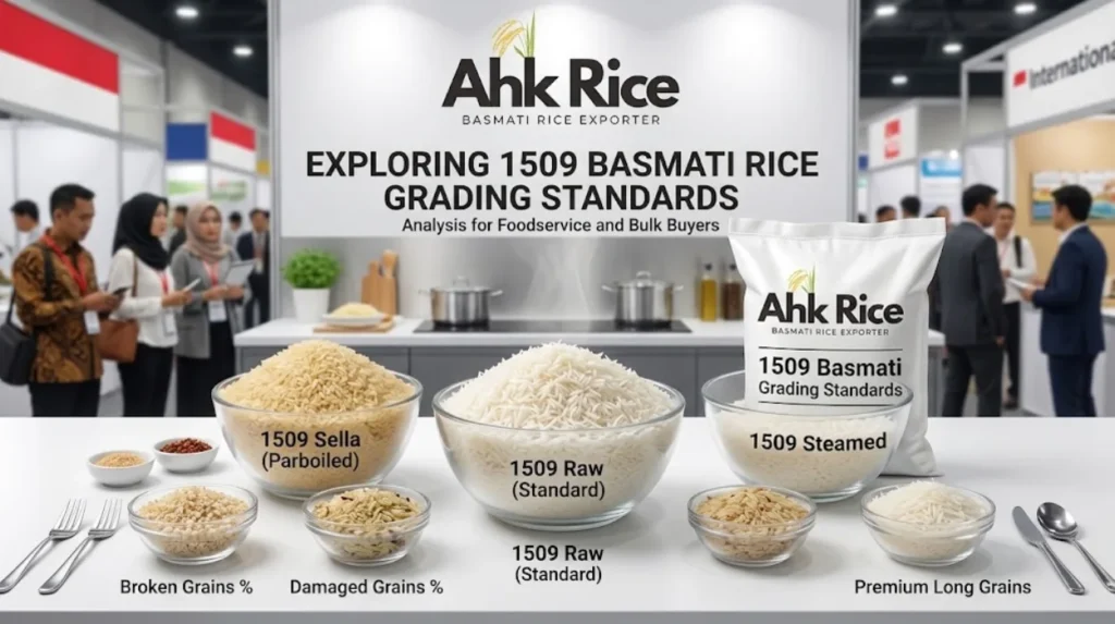 What Makes Pakistan 1509 Basmati Rice Suitable for Indonesian Foodservice Buyers