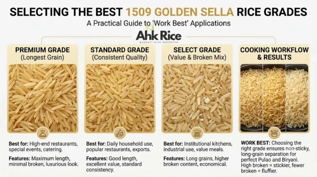 1509 Golden Sella Rice Delivery Timelines and Quality Guarantees