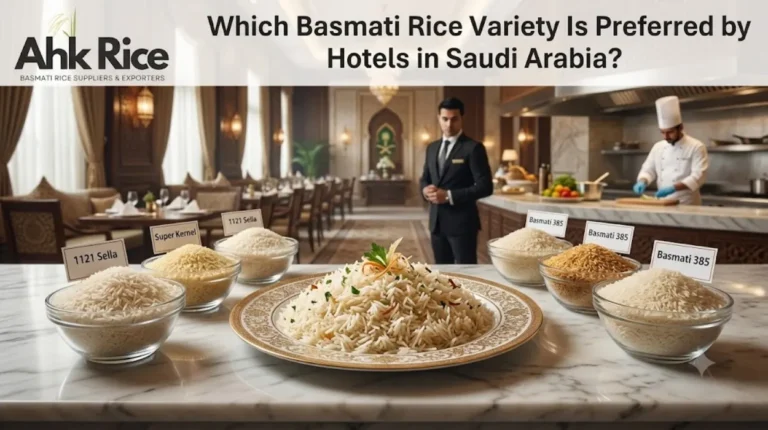 Which Basmati Rice Variety Is Preferred by Hotels in Saudi Arabia