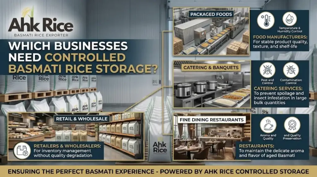 How Should Imported Basmati Rice Be Stored in the UAE’s Hot, Humid Climate?