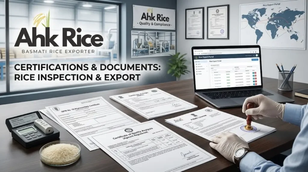 What Is Pre-Shipment Inspection for Basmati Rice Exports?