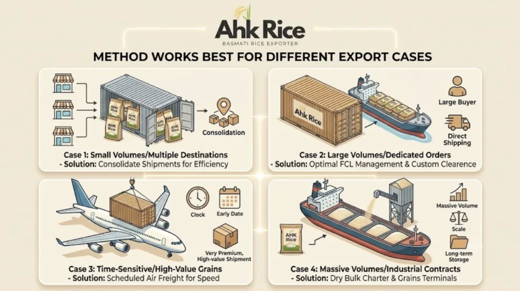 Understanding Production Lead Times Before Basmati Rice Export Shipments