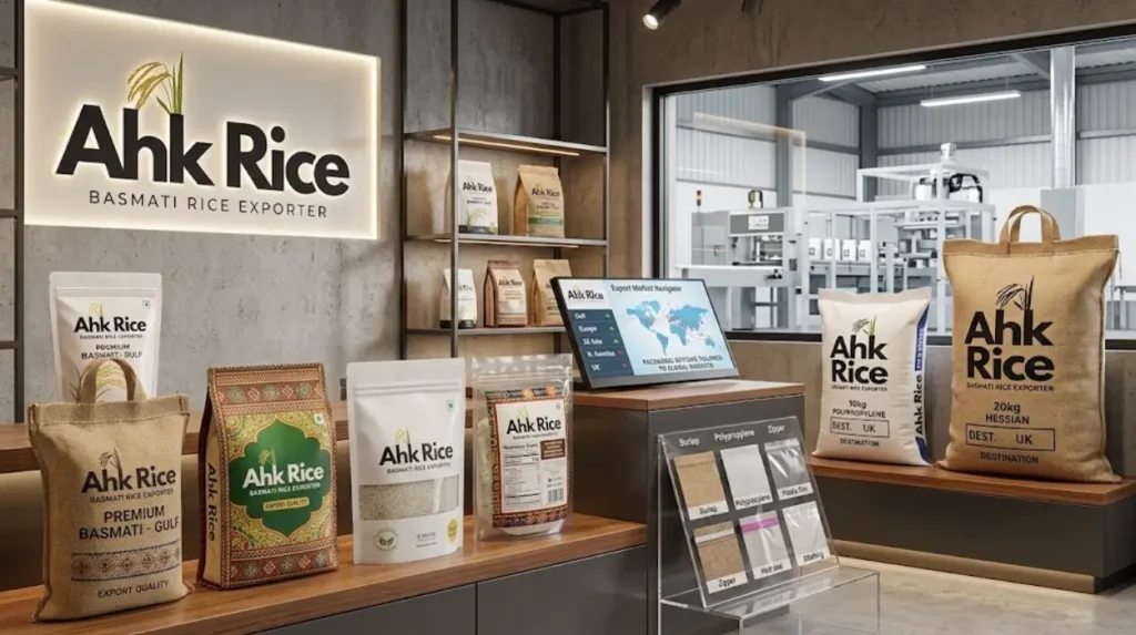What Packaging Options Are Available for Exported Basmati Rice?