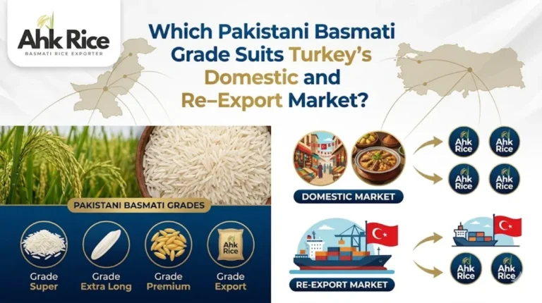 Which Pakistani Basmati Grade Suits Turkey's Domestic and Re-Export Market