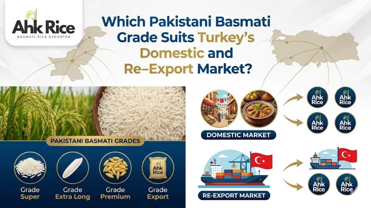 Which Pakistani Basmati Grade Suits Turkey's Domestic and Re-Export Market