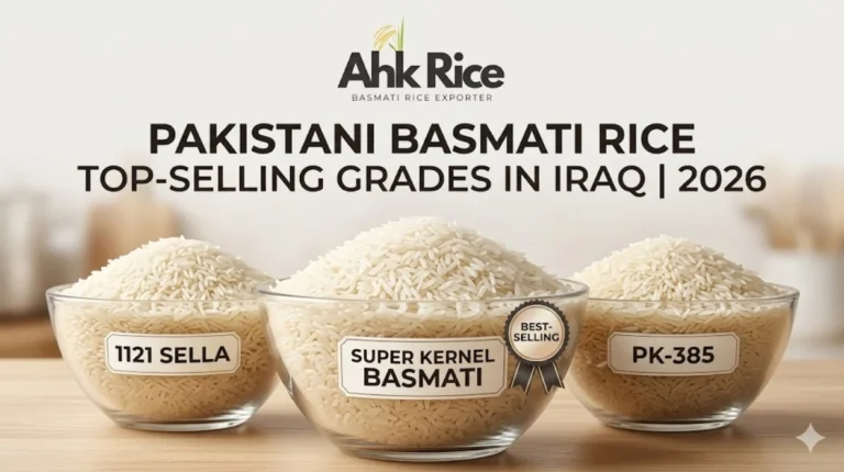 Which Pakistani Basmati Rice Grades Sell Best in Iraq 2026
