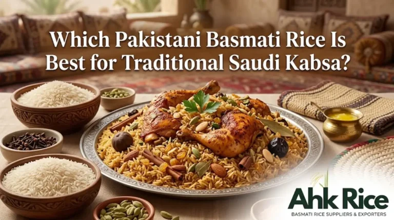 Which Pakistani Basmati Rice Is Best for Traditional Saudi Kabsa