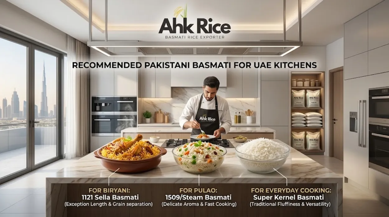 Which Pakistani Basmati Variety Suits Biryani, Pulao and Everyday Cooking in UAE Kitchens