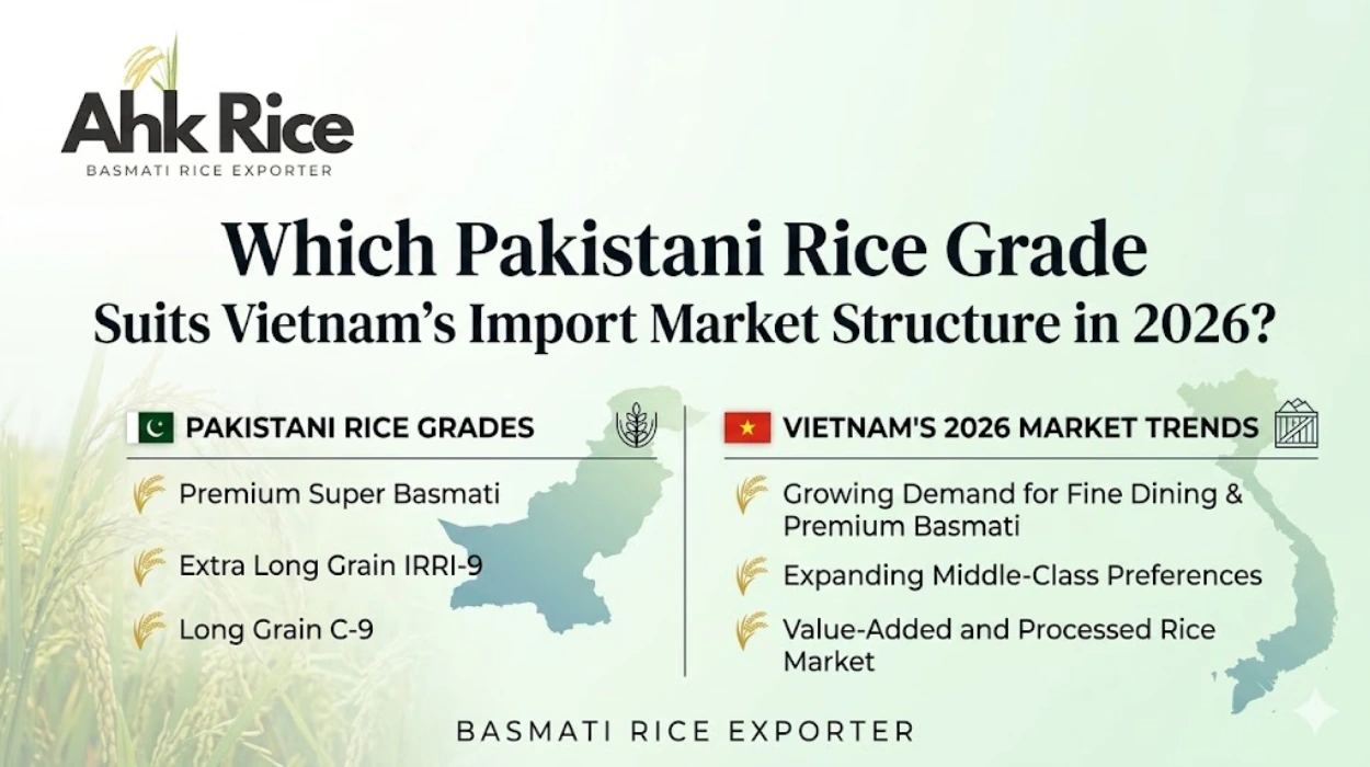 Which Pakistani Rice Grade Suits Vietnam's Import Market Structure in 2026