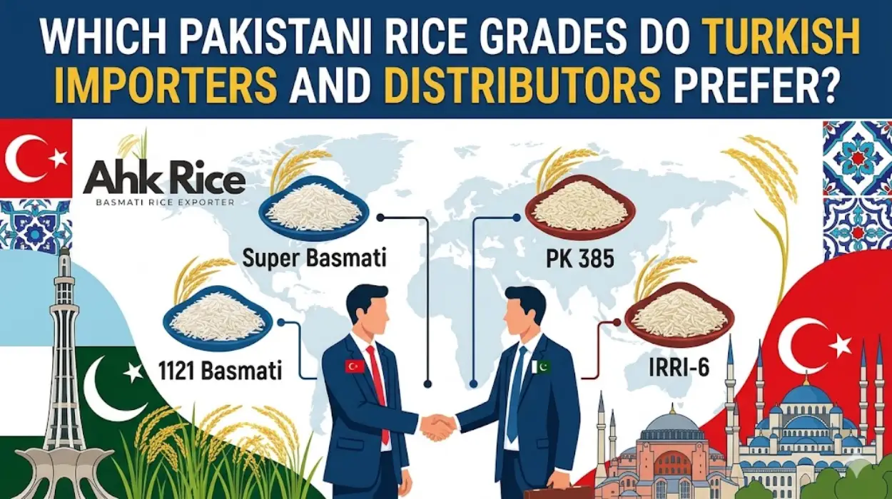 Which Pakistani Rice Grades Do Turkish Importers and Distributors Prefer