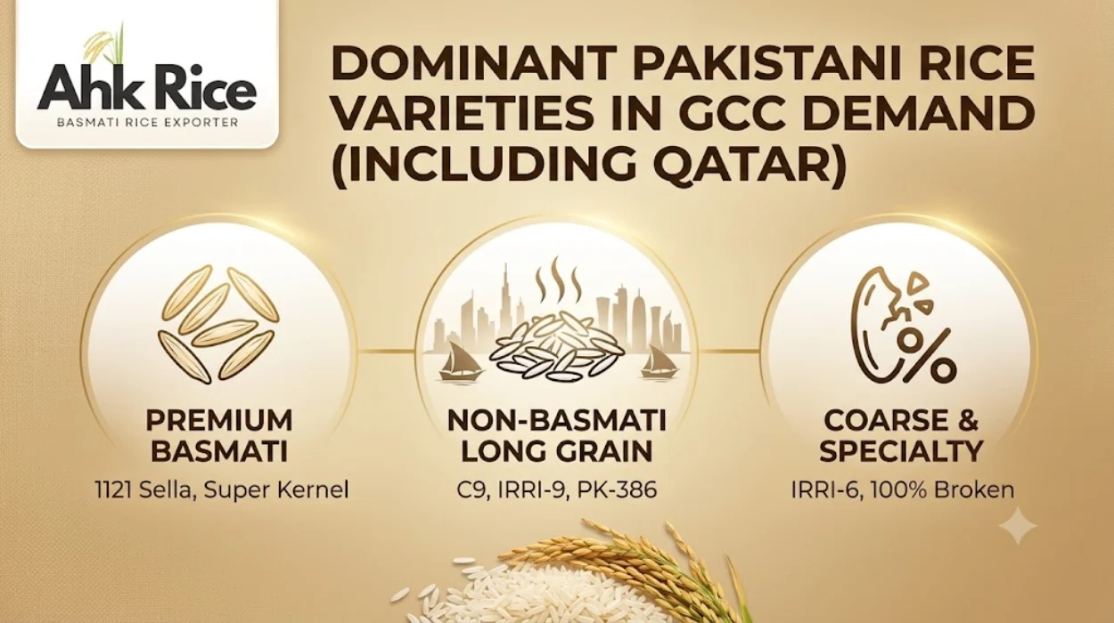 Which Pakistani Rice Varieties Dominate GCC Import Demand Including Qatar