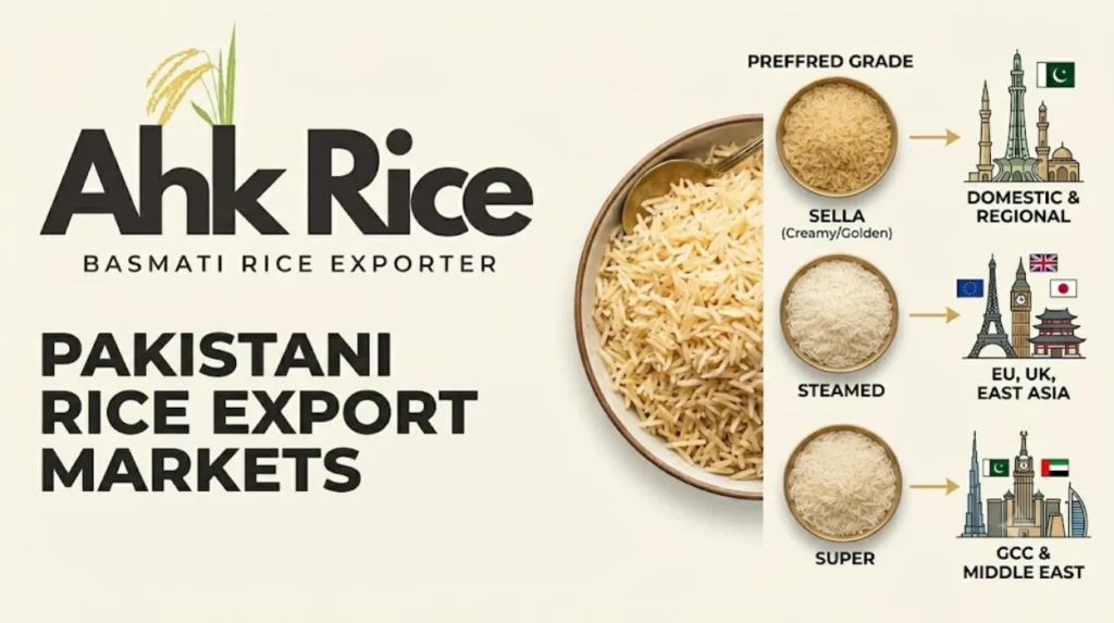 How Qatari Importers Compare Pakistani Sella Basmati Rice Suppliers