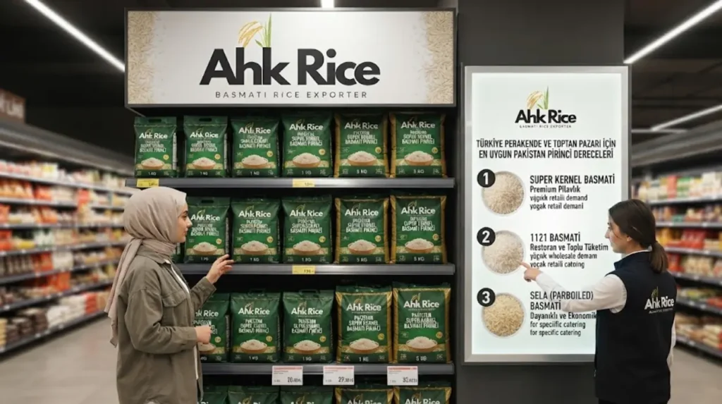Most Preferred Pakistani Rice Grades in Turkish Retail and Wholesale Markets in 2026