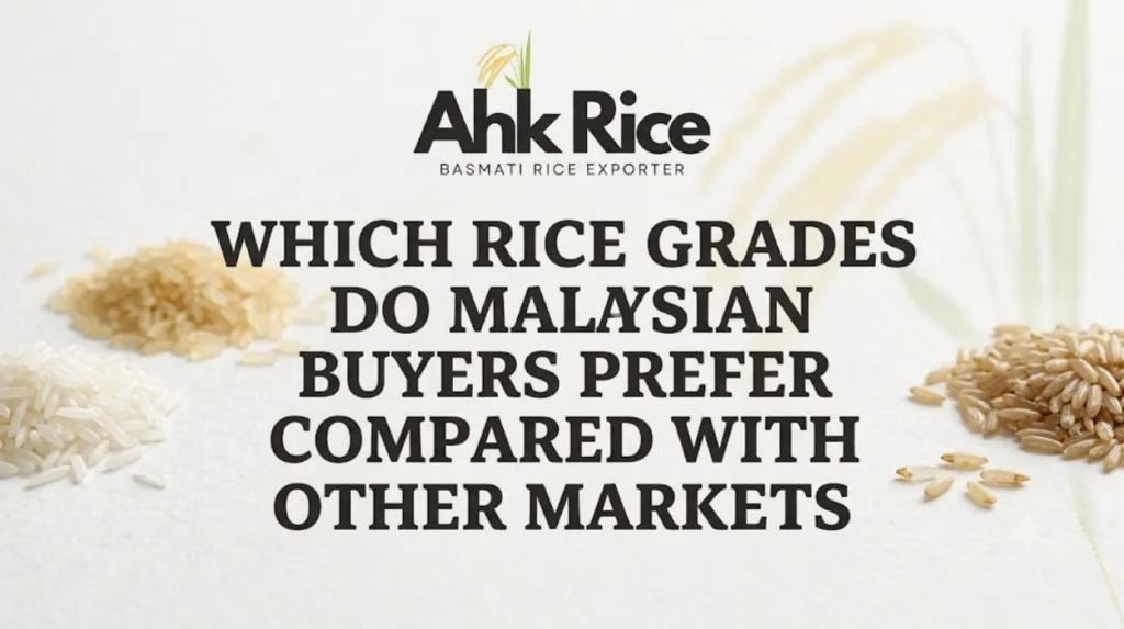 How Malaysian Rice Importers Work with Pakistani Exporters in 2026