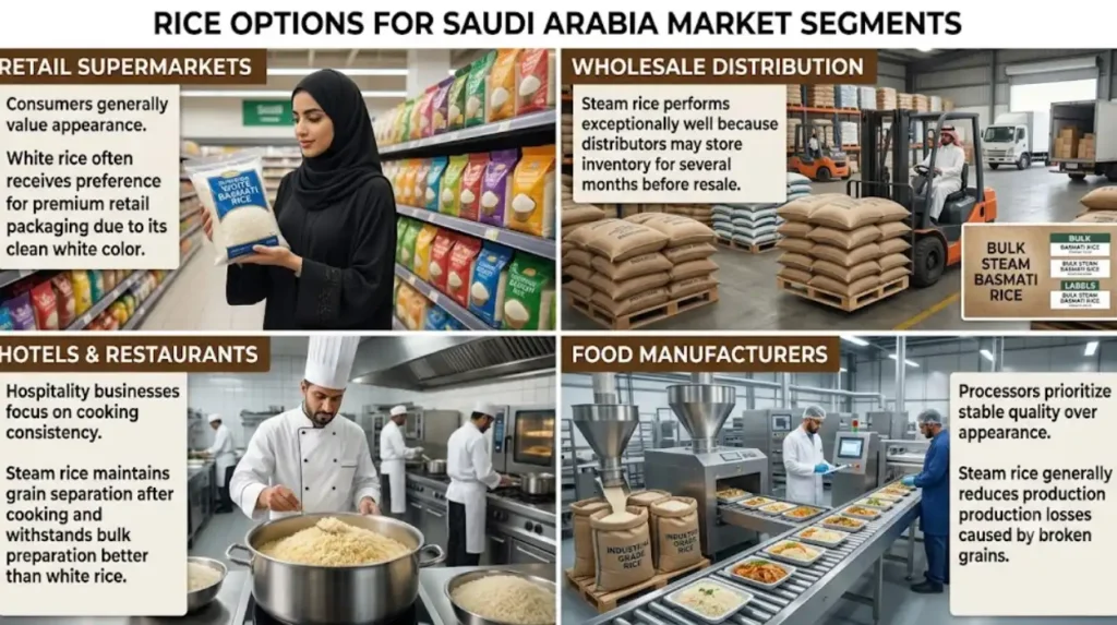 Which Rice Suits Different Saudi Market Segments?