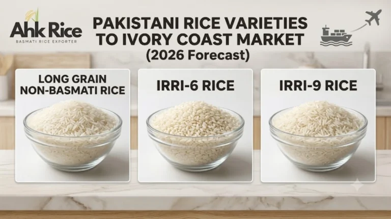 Which Rice Varieties Pakistani Exporters Ship to Ivory Coast in 2026