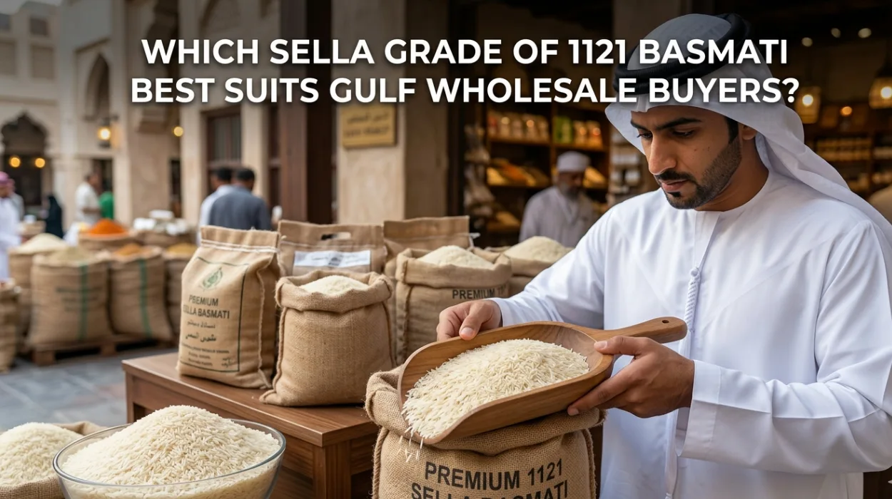 Which Sella Grade of 1121 Basmati Best Suits Gulf Wholesale Buyers