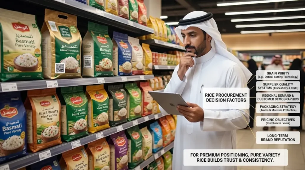 Which decision factors should Saudi retailers evaluate before choosing?