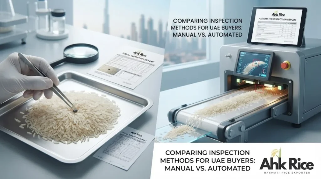 Pakistan Basmati Rice Exporter Providing Foreign Matter Inspection Reports for UAE Buyers