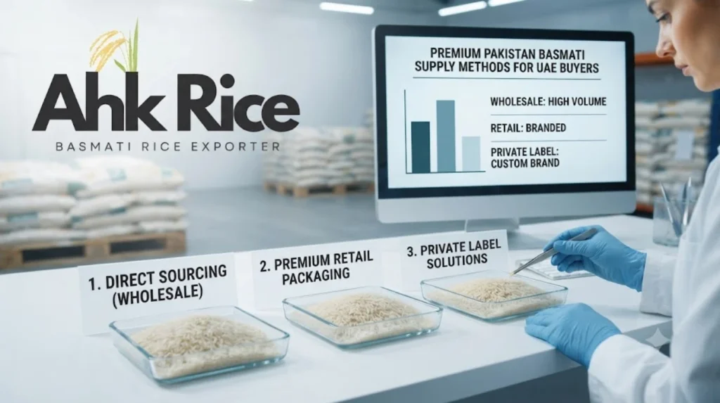 Premium Pakistan Basmati Rice Supply for UAE Brands with Strict Foreign Matter Control