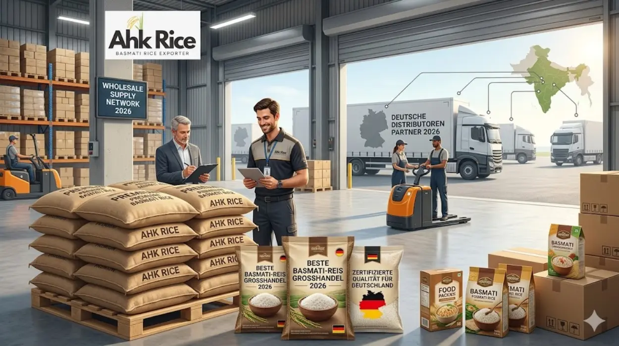 Wholesale Basmati Rice Suppliers for German Distributors in 2026