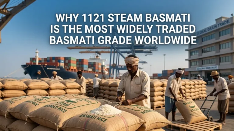 Why 1121 Steam Basmati Is the Most Widely Traded Basmati Grade Worldwide