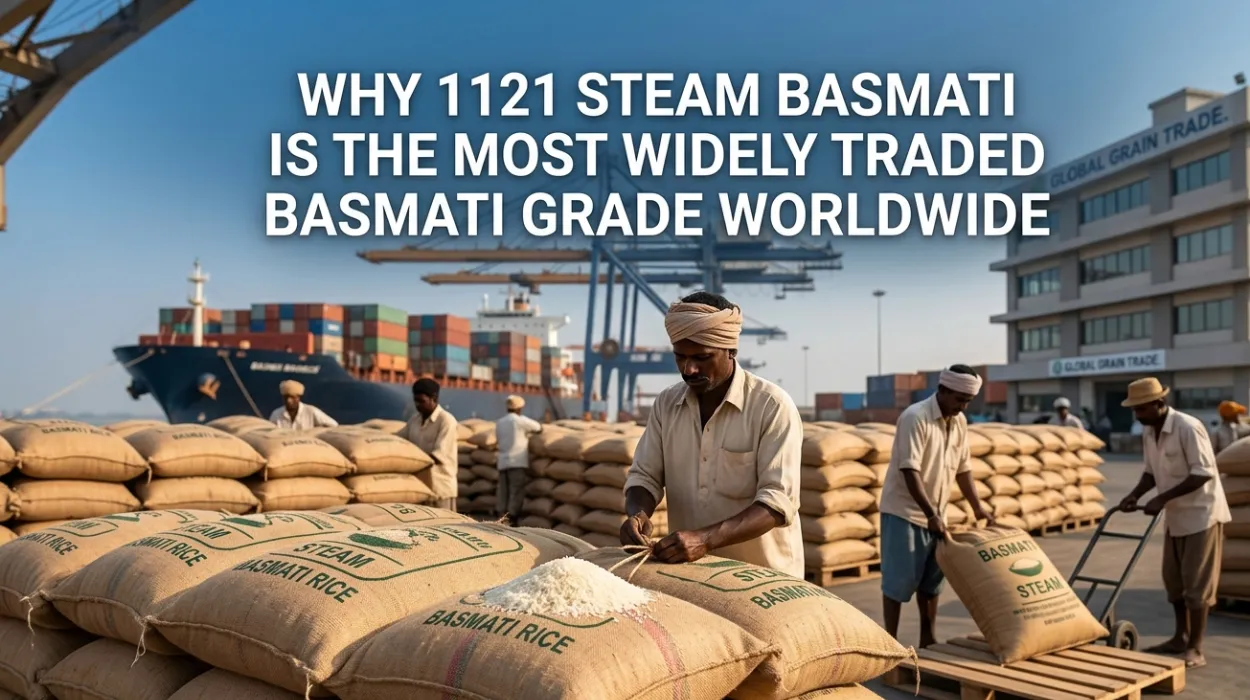 Why 1121 Steam Basmati Is the Most Widely Traded Basmati Grade Worldwide