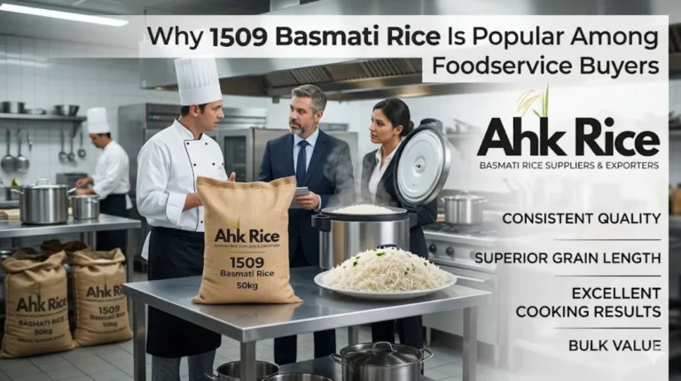 Why 1509 Basmati Rice Is Popular Among Foodservice Buyers