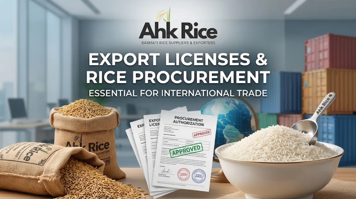 Why Are Export Licenses Essential for International Rice Procurement?