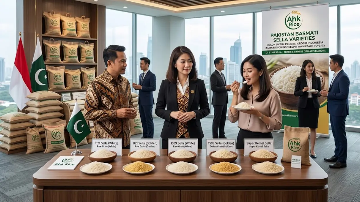 Why Are Pakistan Basmati Sella Varieties Suitable for Indonesian Wholesale Buyers