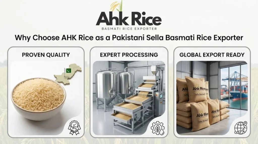 How Qatari Businesses Source Bulk Pakistani Sella Basmati Rice