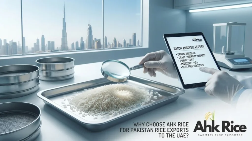 Why Do UAE Food Safety Authorities Check Foreign Matter in Imported Pakistan Rice?