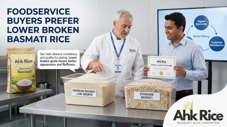 Why Do Foodservice Buyers Prefer Lower Broken Basmati Rice
