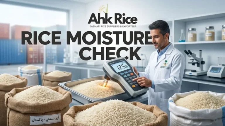Why Do Saudi Arabian Food Service Buyers Check Moisture Levels Before Importing Pakistan Rice?
