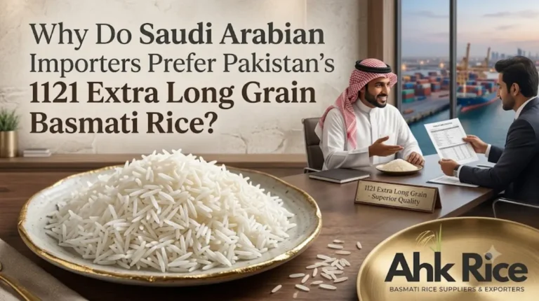Why Do Saudi Arabian Importers Prefer Pakistan's 1121 Extra Long Grain Basmati Rice