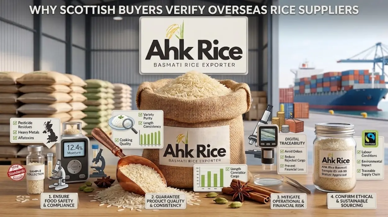 Why Do Scottish Buyers Verify Overseas Rice Suppliers Before Purchase