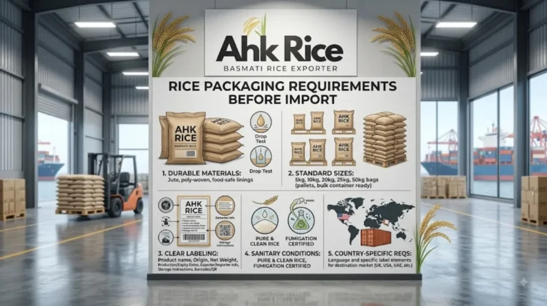 Why Do UK Retailers Check Rice Packaging Requirements Before Import