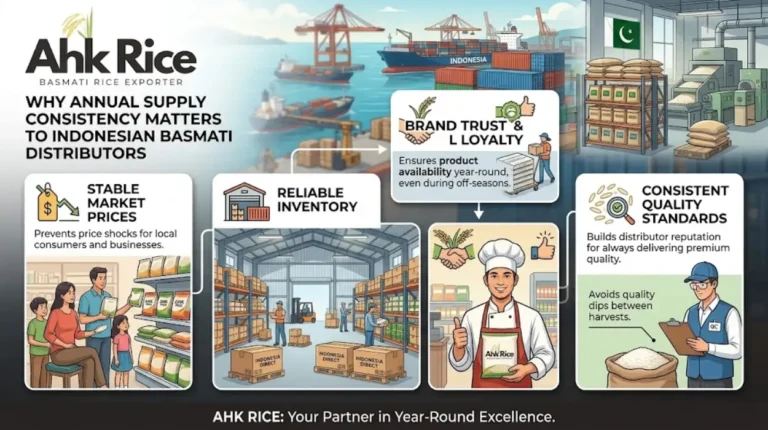 Why Does Annual Supply Consistency Matter to Indonesian Basmati Rice Distributors