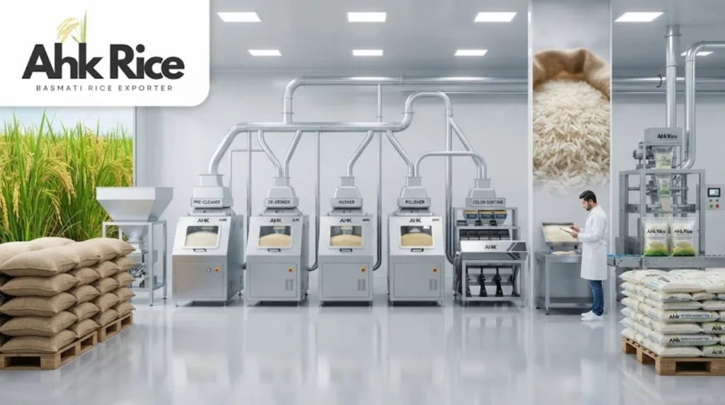 How Is Basmati Rice Processed from Paddy to Export-Ready Grain?
